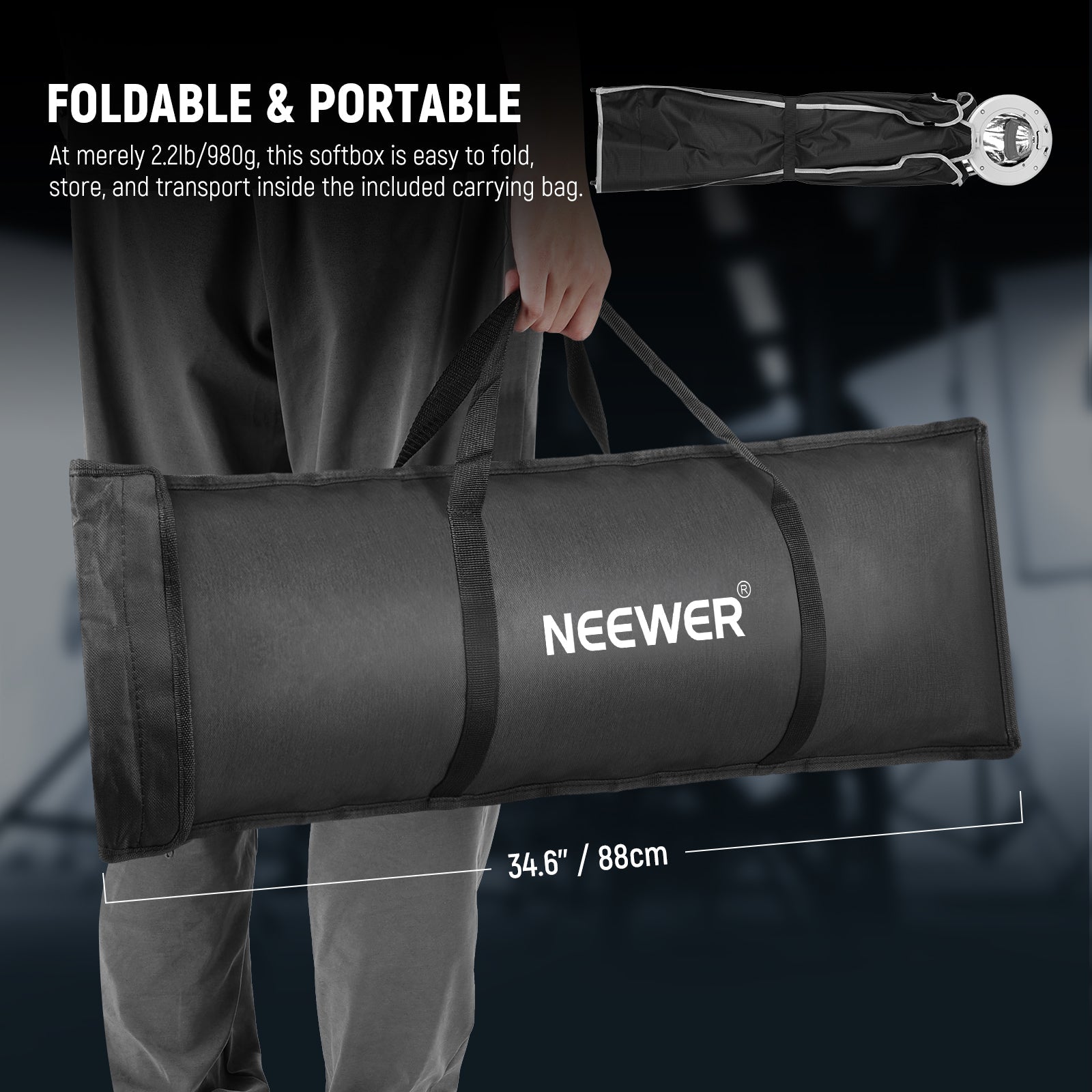 NEEWER NS93P/NS94P Rectangular Softbox Quick Release