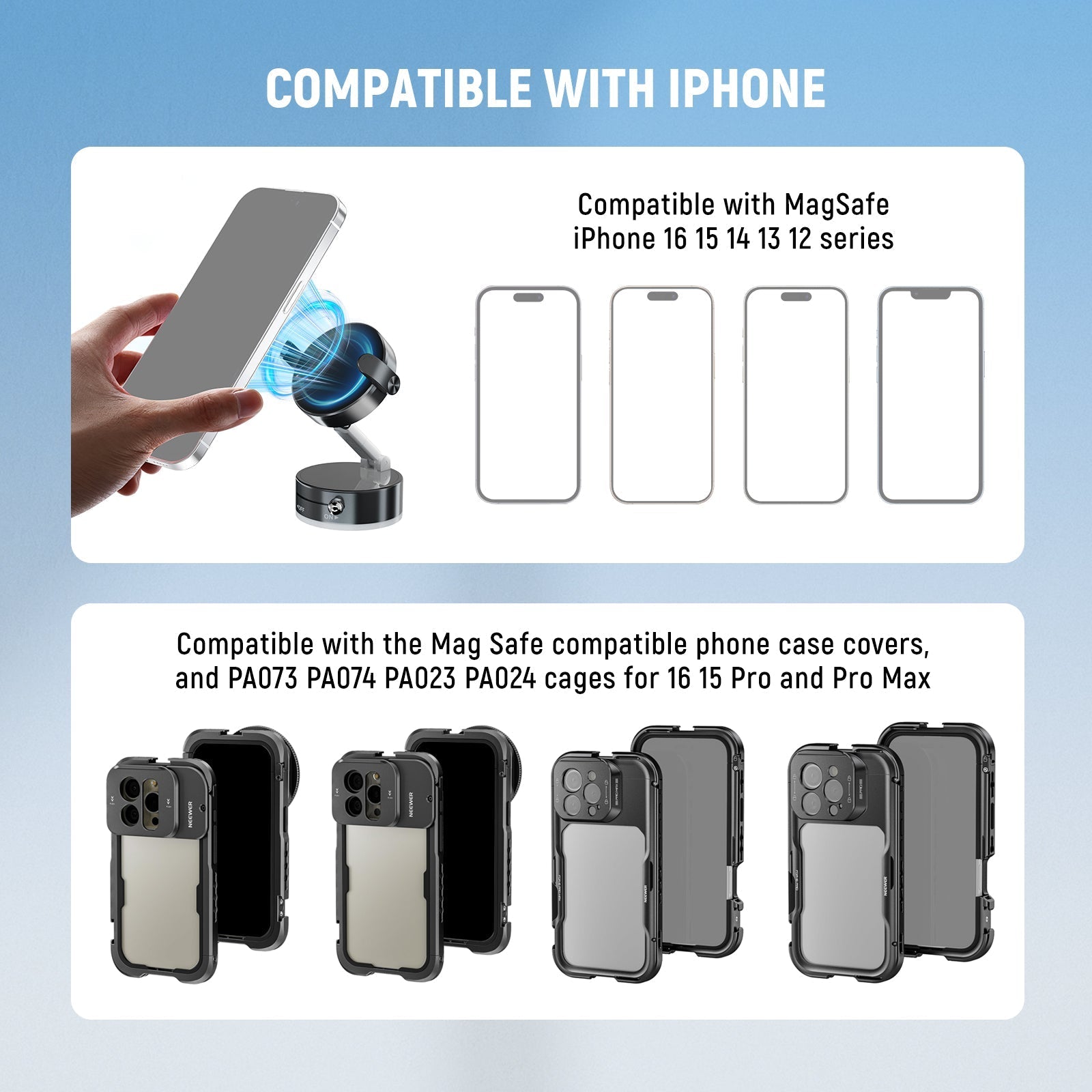 NEEWER ENTRY LEVEL VERSION A9 Magnetic Phone Mount Holder