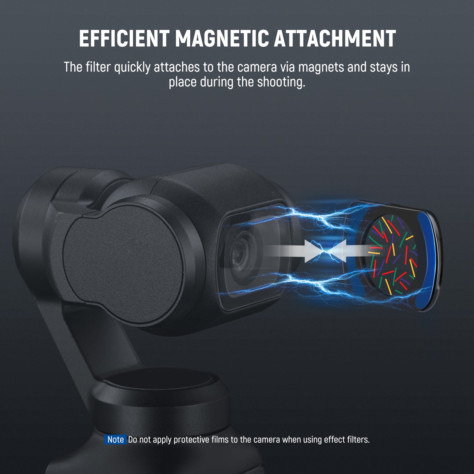 NEEWER Effect Filter For DJI Osmo Pocket 3 / Pocket 4 & Xtra Muse