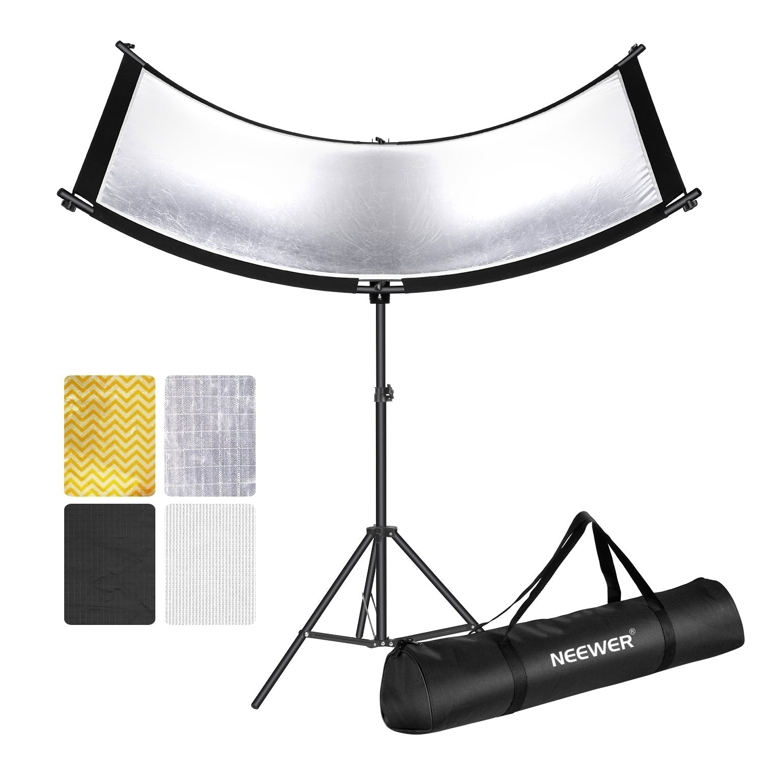 NEEWER 65.7"x 24"/167x61cm Clamshell Light Reflector Diffuser