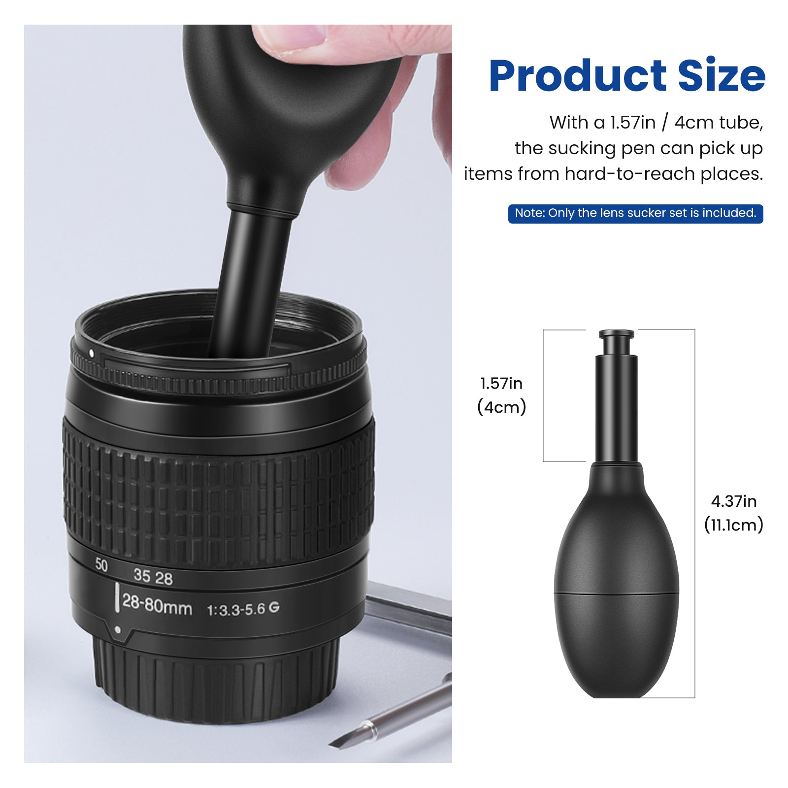 NEEWER 8-in-1 Lens Sucker Kit