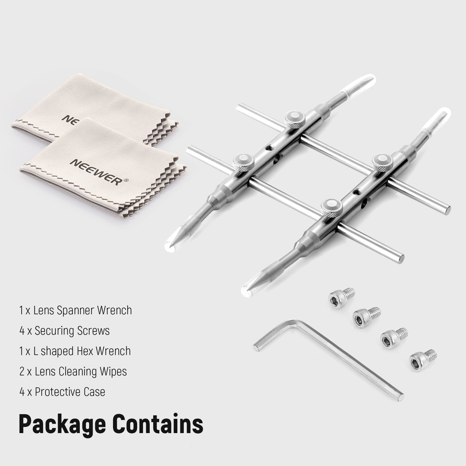 NEEWER HW-05 Stainless Steel Lens Spanner Wrench