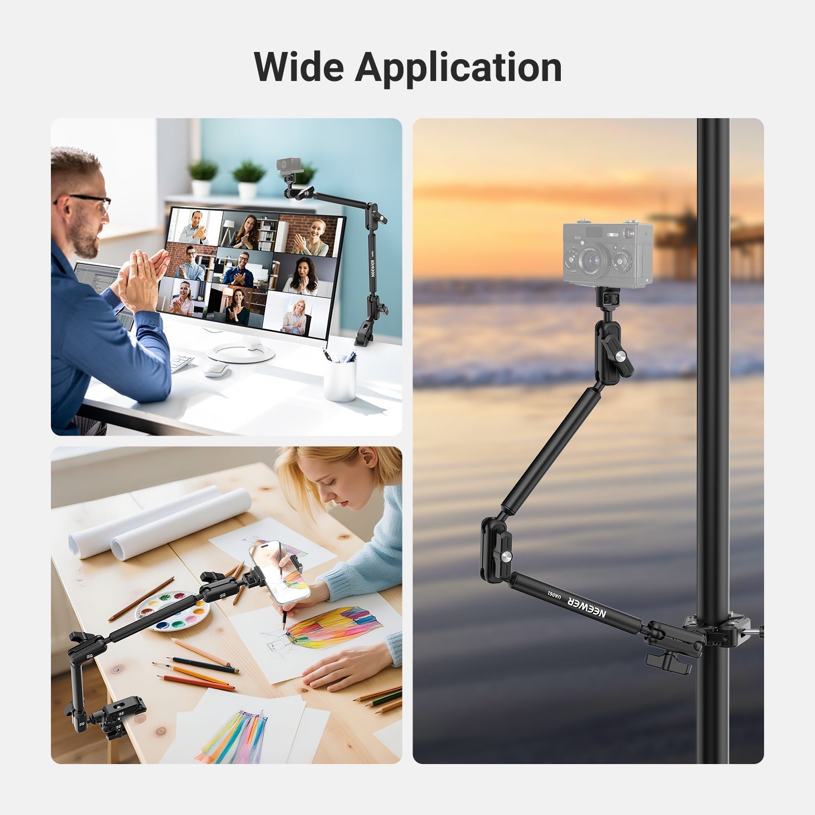NEEWER BASICS UA061 Magic Arm Desk Mount