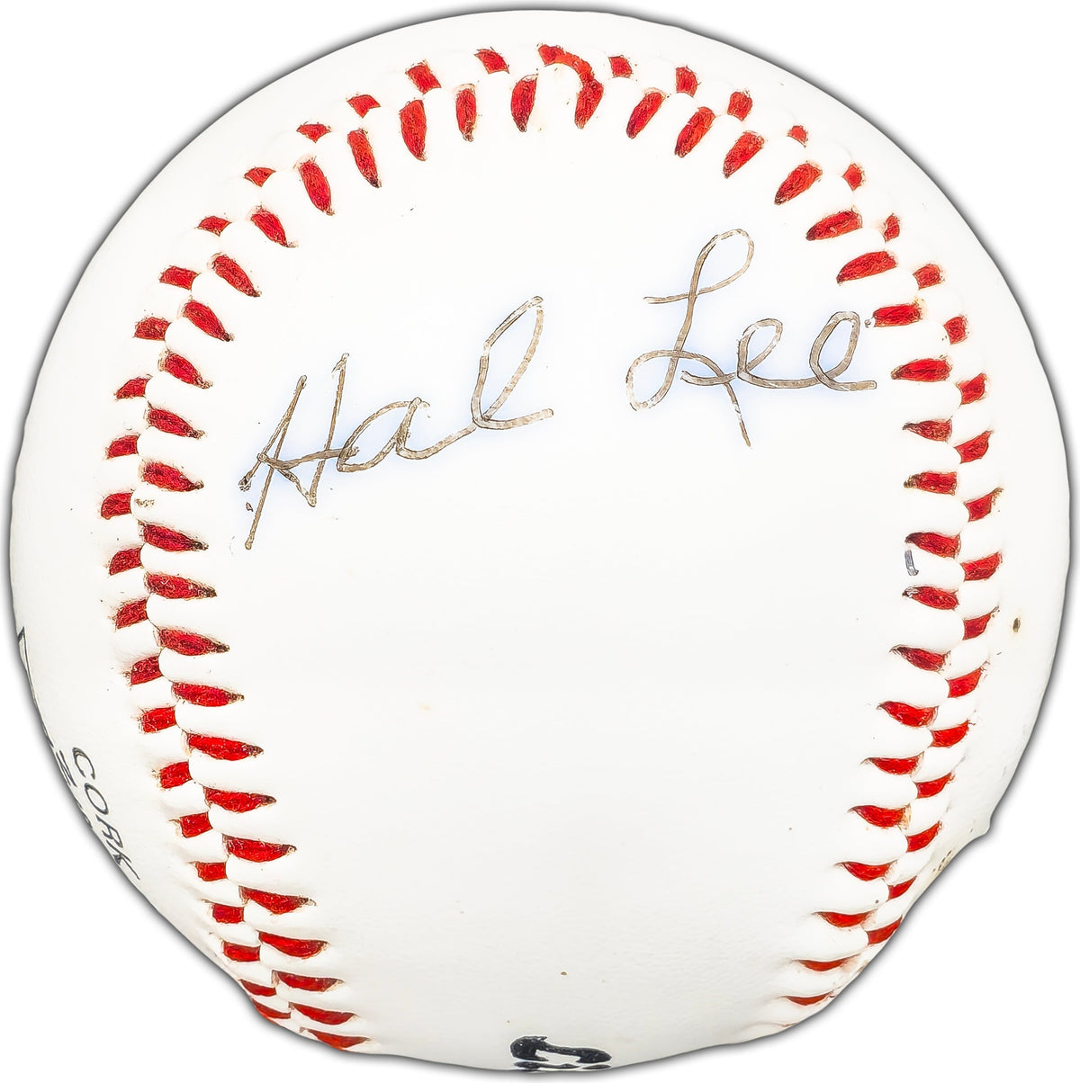 Hal Lee Autographed Official Little League Baseball Boston Red Sox Beckett BAS #BK44472