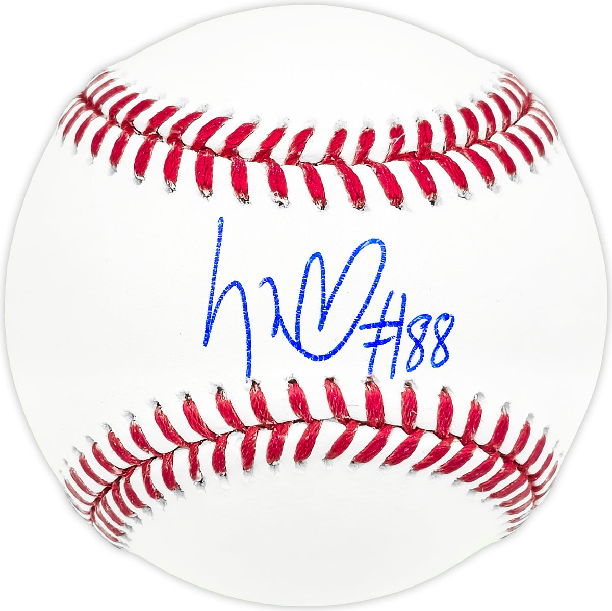 Luis Robert Jr. Autographed Official MLB Baseball Chicago White Sox Beckett BAS Witness