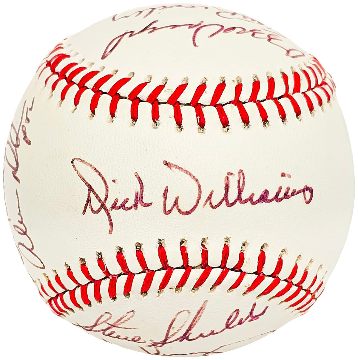 1987 Seattle Mariners Team Signed Autographed Official AL Baseball With 19 Signatures SKU #220705