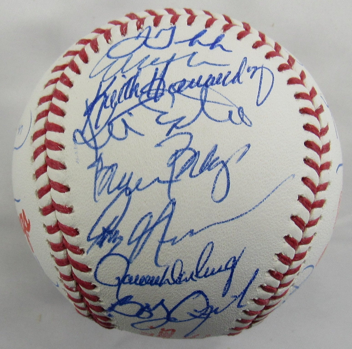 1986 World Series Champion New York Mets Signed Auto Rawlings 1986 World Series Baseball JSA ZZ10212