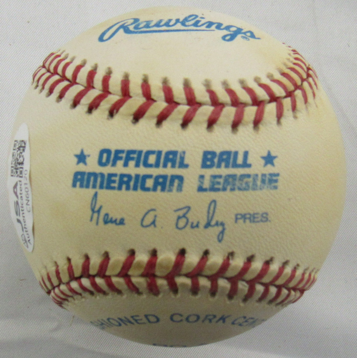Don Larsen Signed Auto Rawlings Baseball JSA CN60120