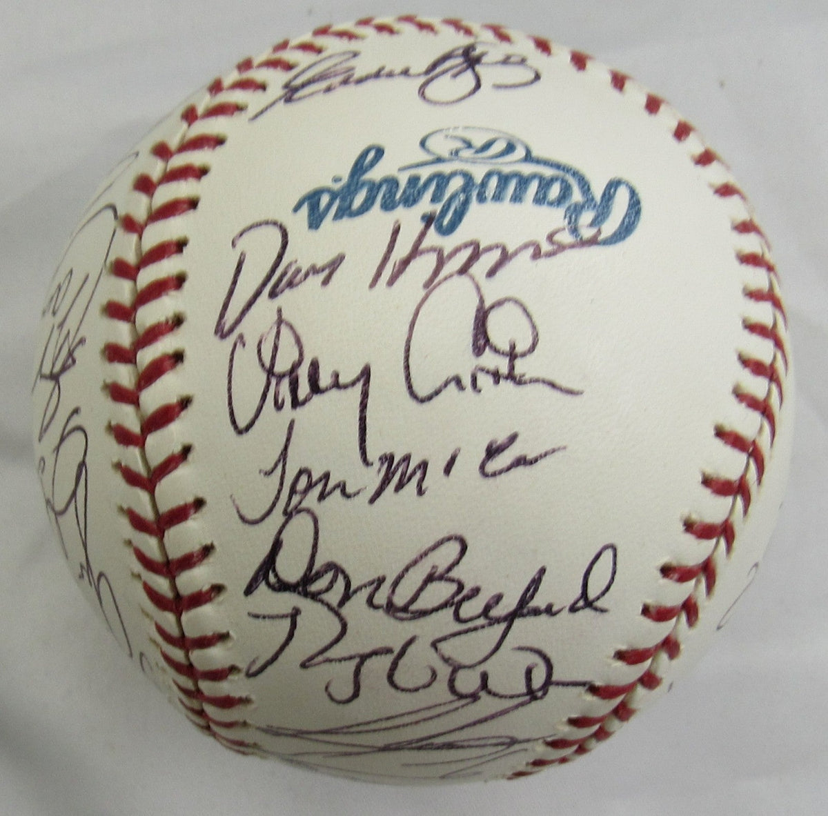 2005 Washington National Team Signed Rawlings Baseball Steiner Hologram - Frank Robinson