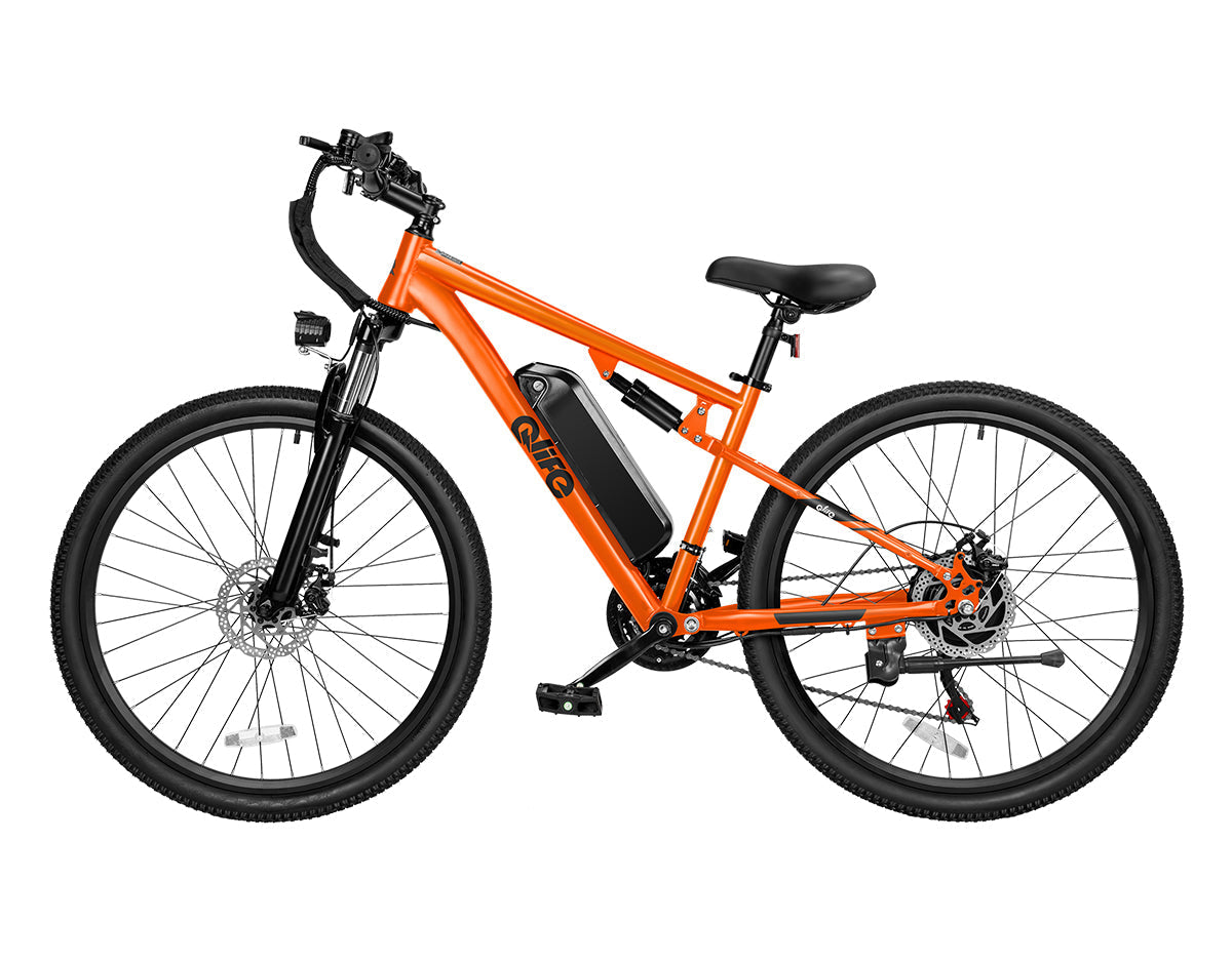 Racer Ultra 27.5'' Full-Suspension Mountain eBike for Adults