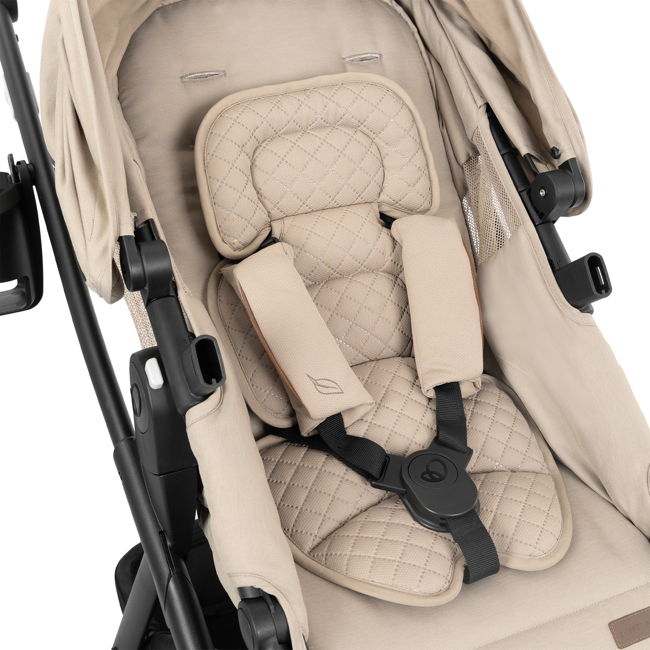 Build your own custom Travel System! Shyft Intuiti+ Travertine & Revolve180 Litemax NXT w/ SensorySoothe