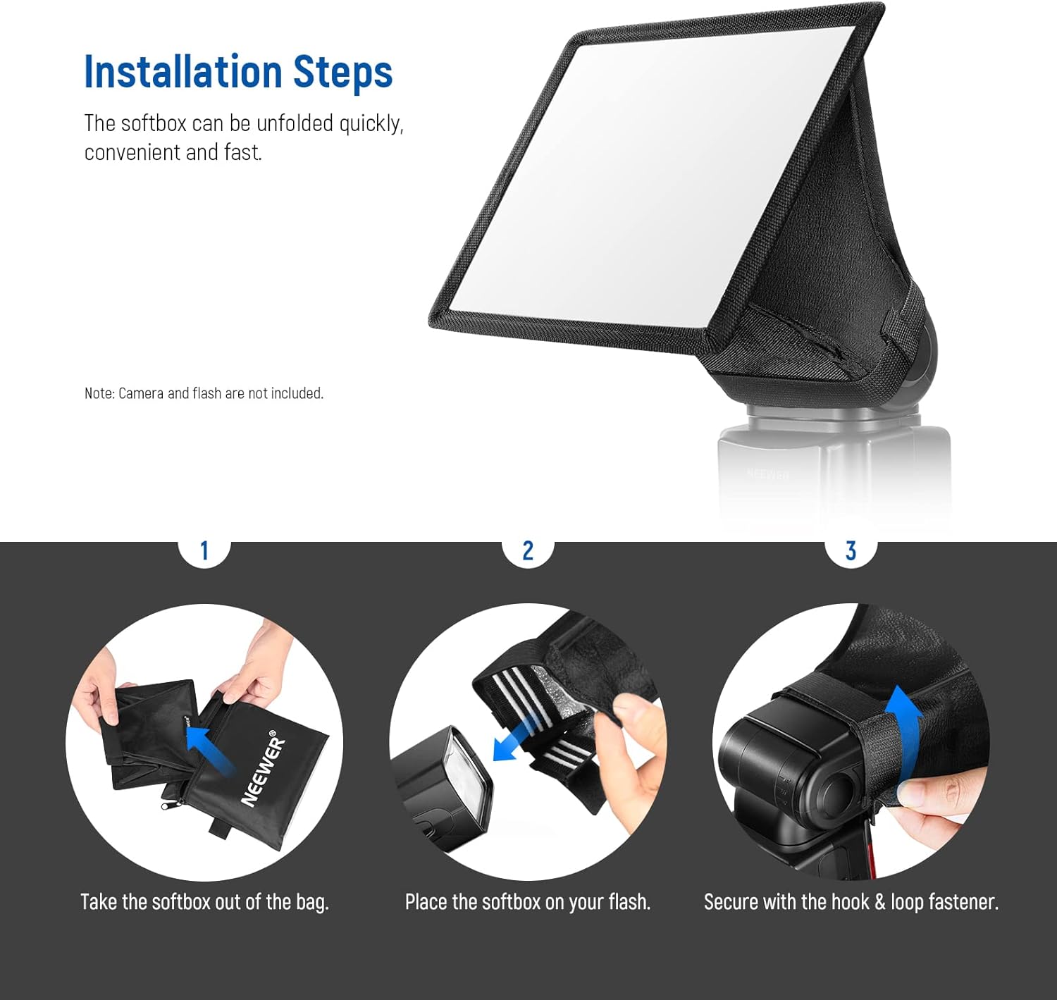 NEEWER Flash Diffuser Light Softbox