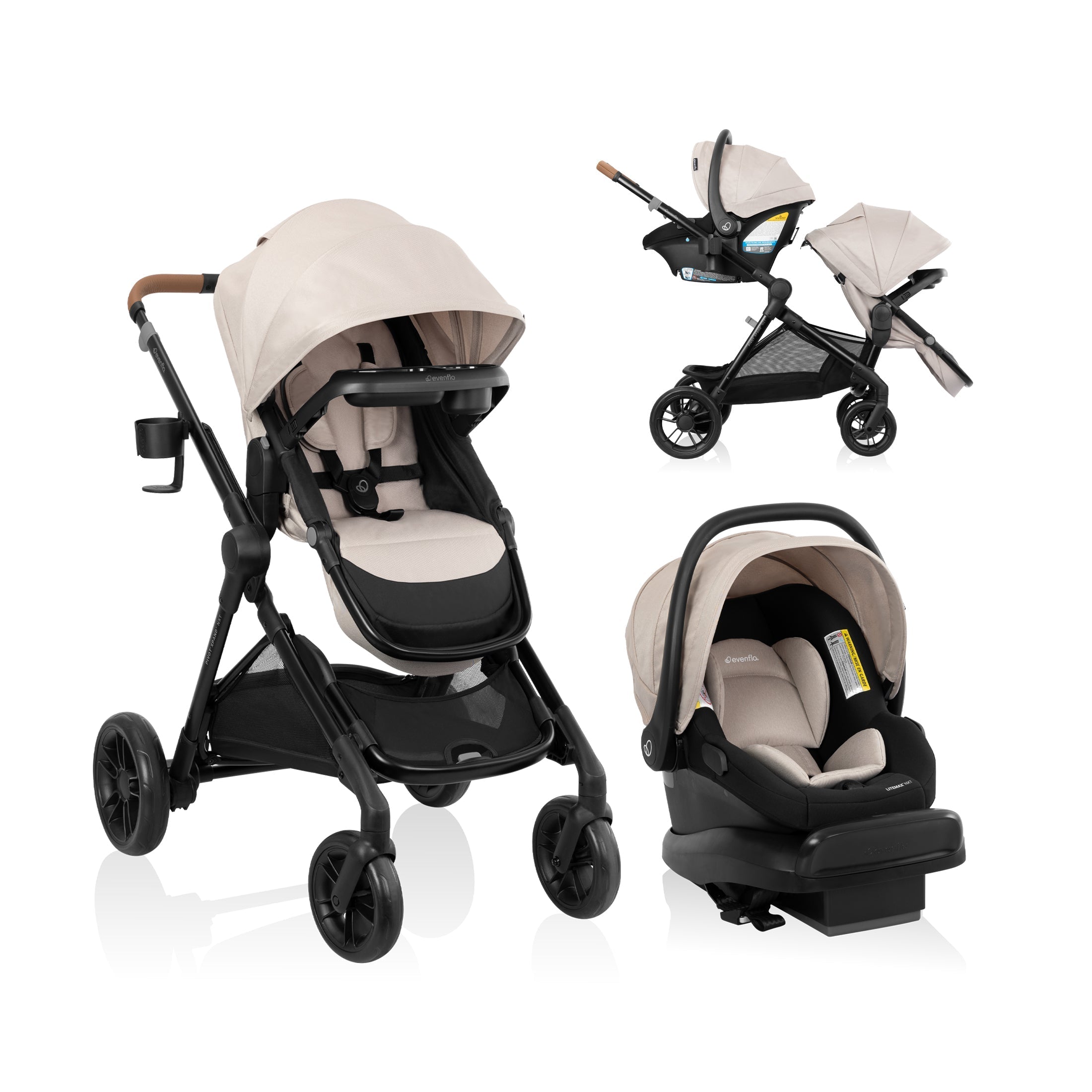 Pivot Xpand NXT Travel System featuring LiteMax NXT Infant Car Seat
