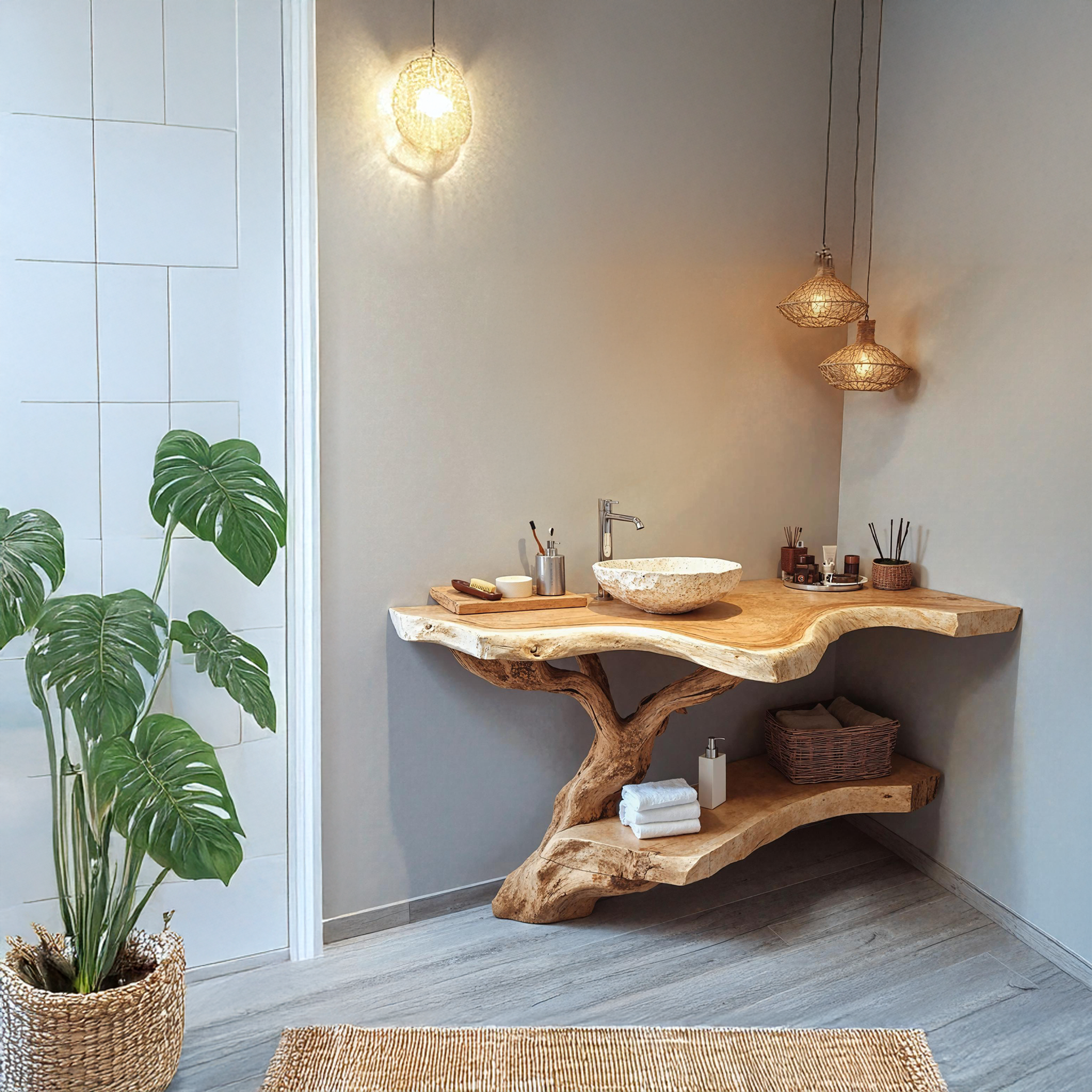 Mid Century Modern Bathroom Vanity For Stylish Home Upgrades