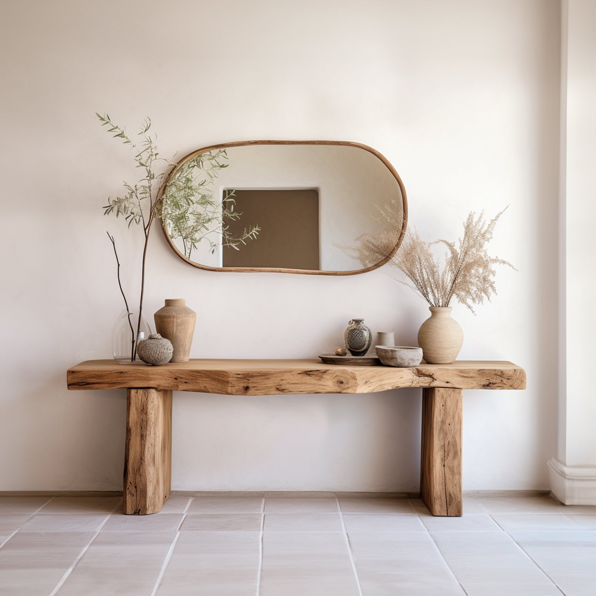 Living Edge Side Table Modern