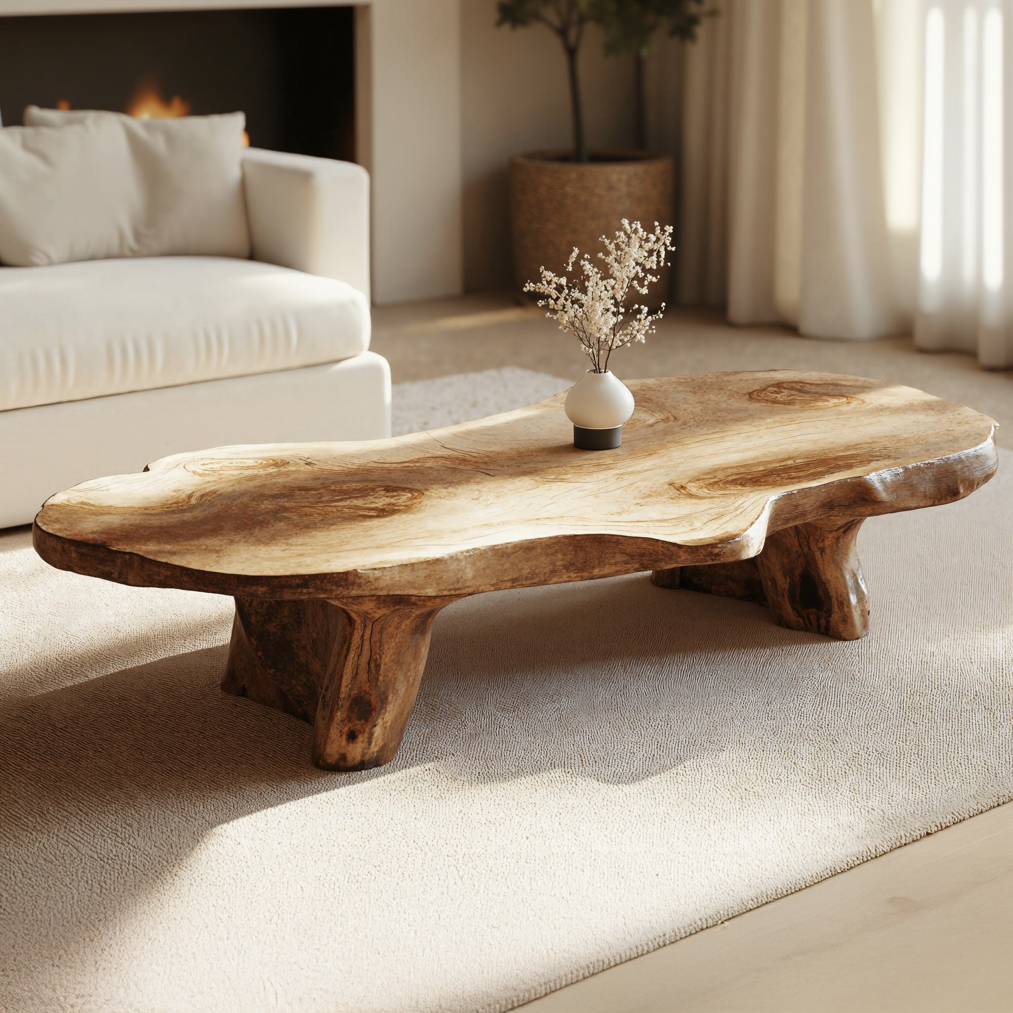 Handcrafted Coffee Table Unique Coffee Table