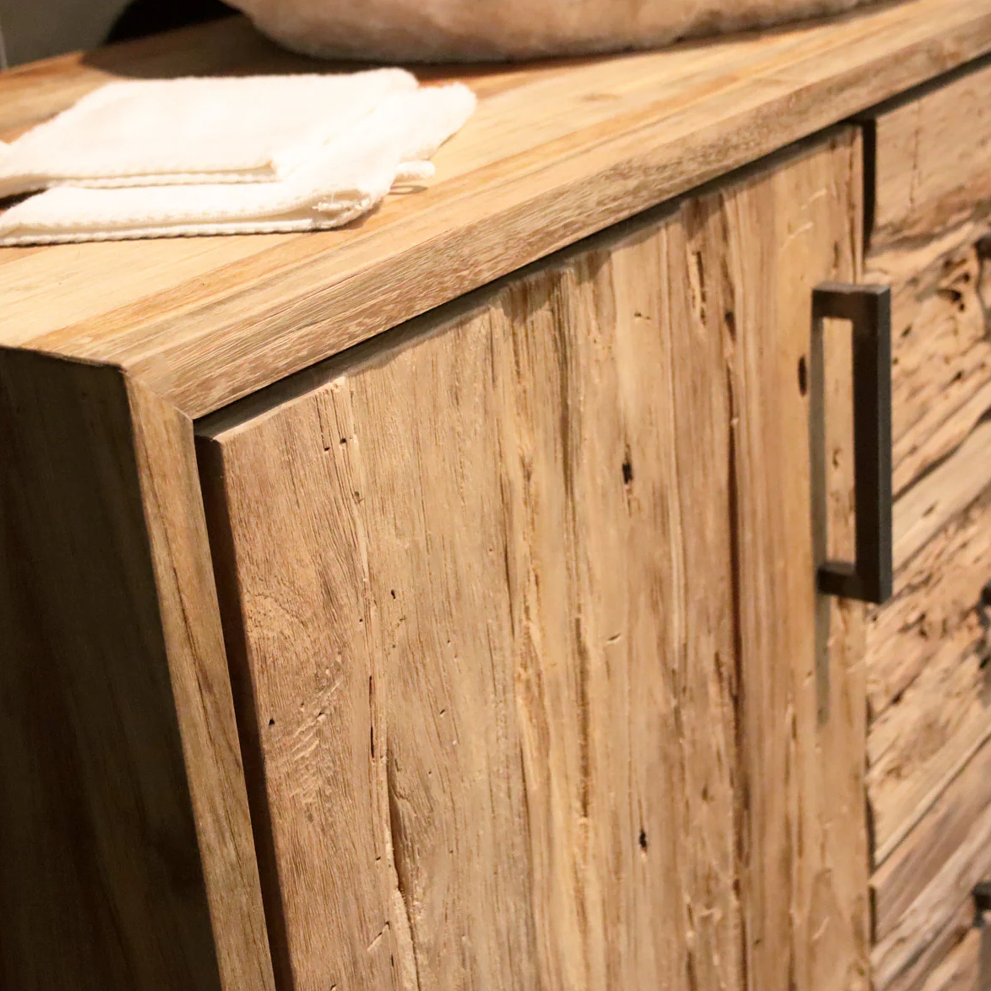 Unique Bathroom Rustic Vanity