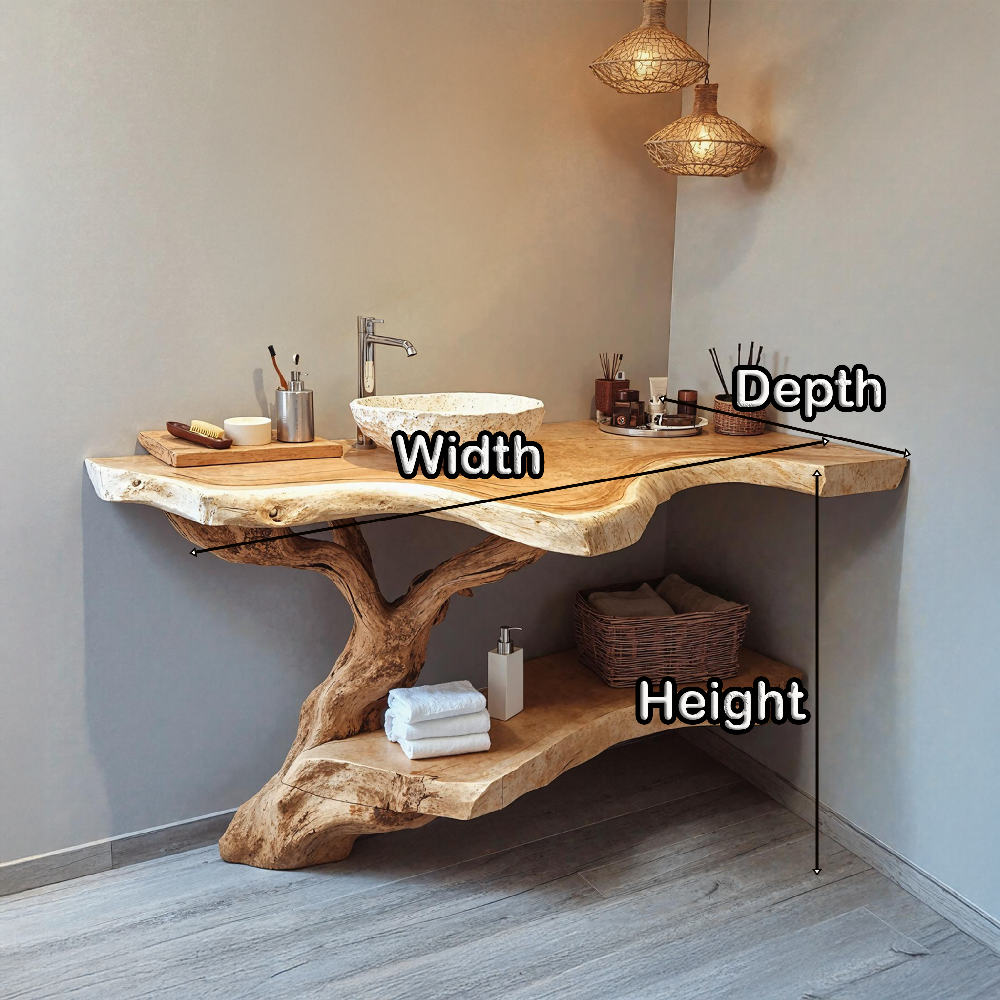 Mid Century Modern Bathroom Vanity For Stylish Home Upgrades