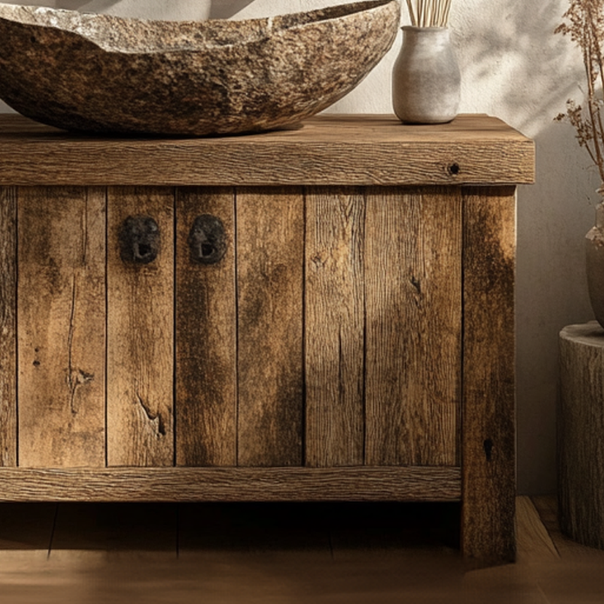 Bathroom Rustic Vanity Reclaimed Wood Home Decor Christmas Gift