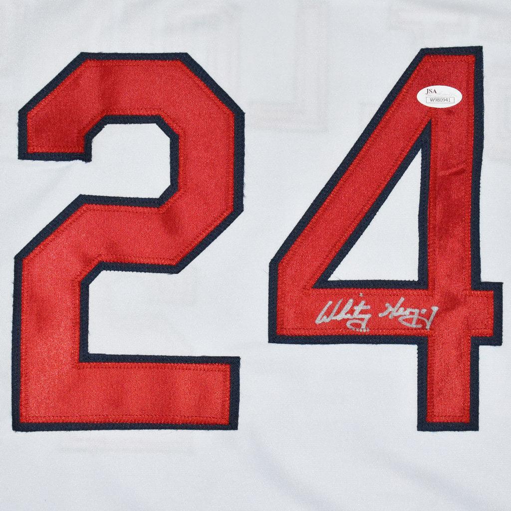 Whitey Herzog Signed St. Louis White Baseball Jersey (JSA)