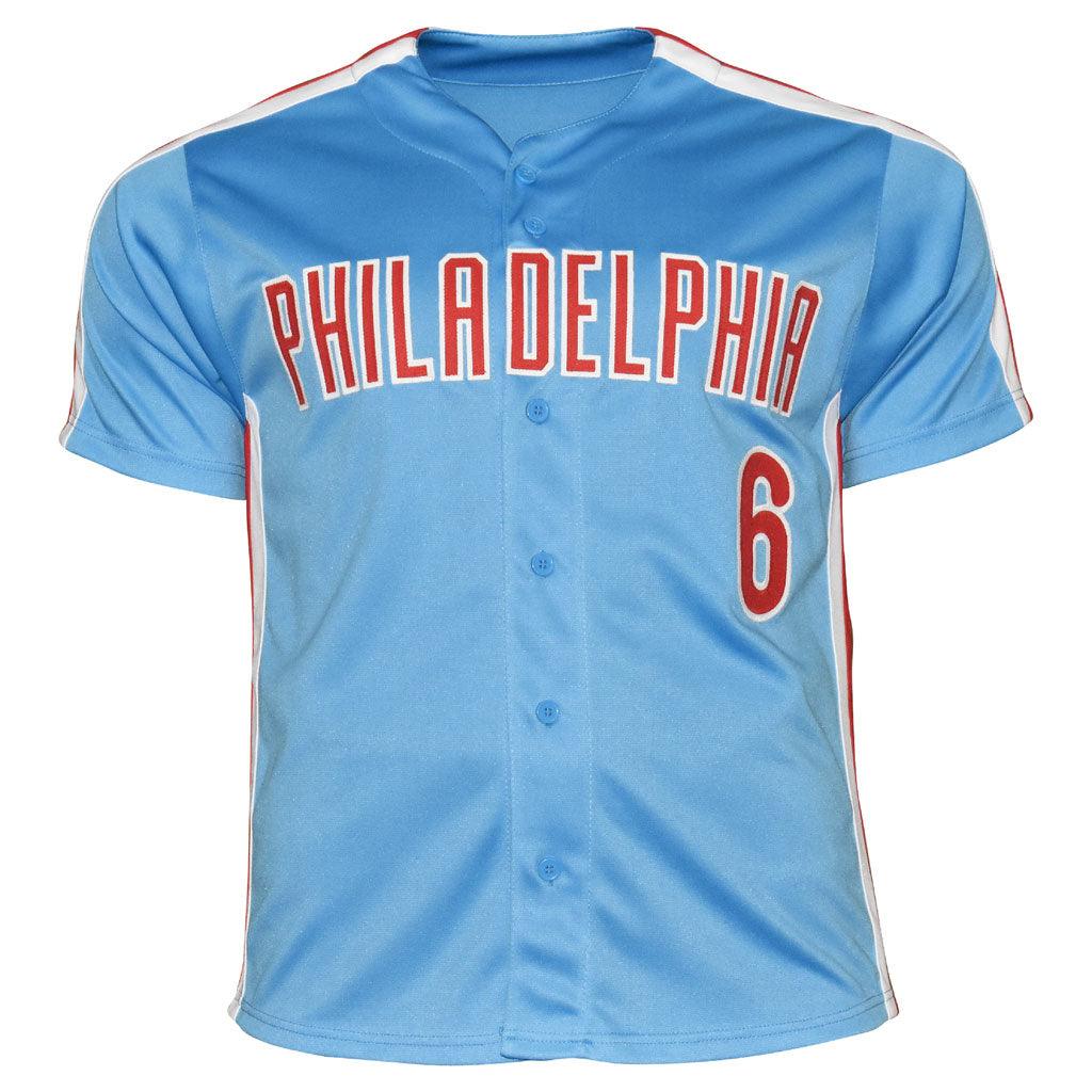 Ryan Howard Signed Philadelphia Powder Blue Baseball Jersey (JSA)