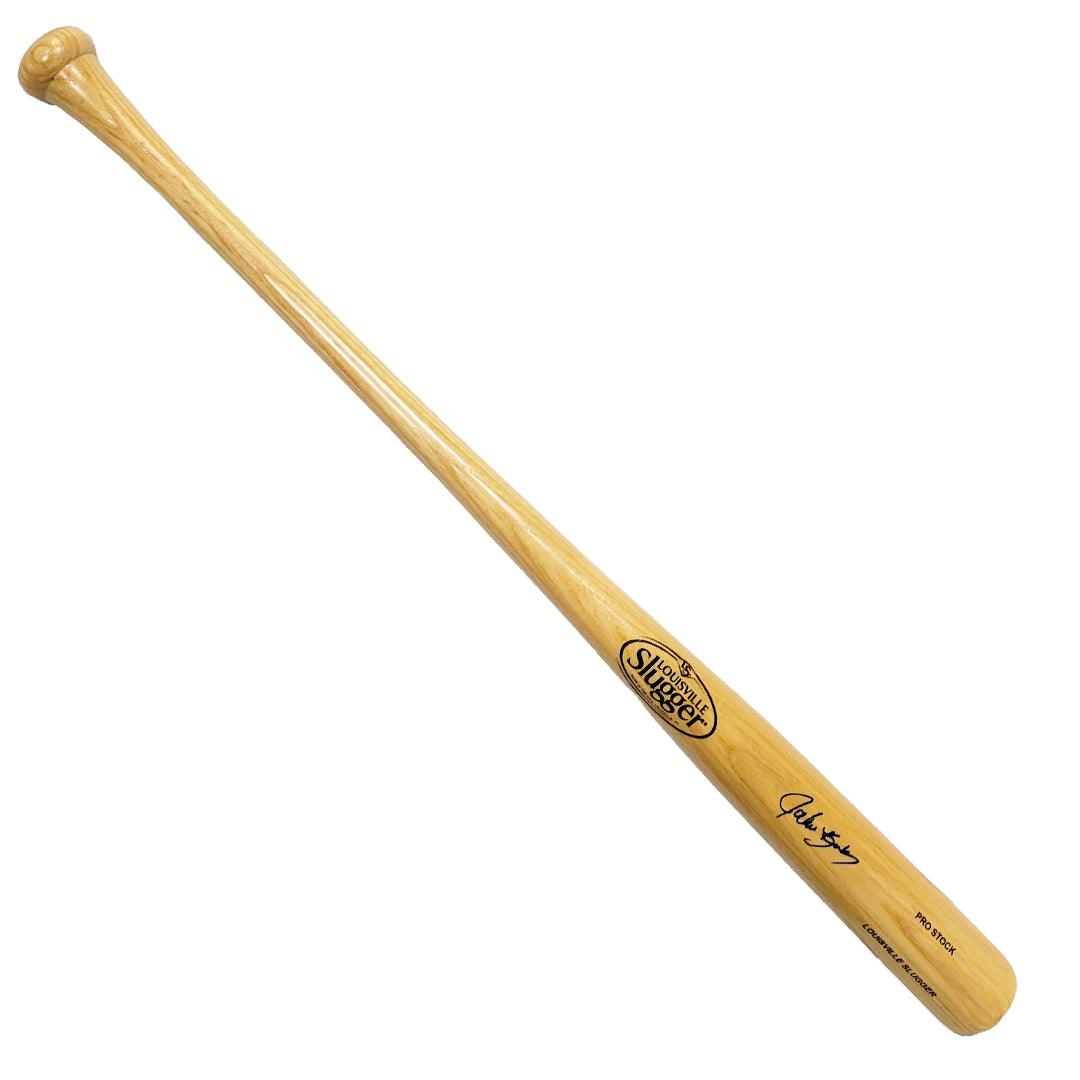 John Kruk Signed Louisville Slugger Official MLB Blonde Baseball Bat (Beckett)