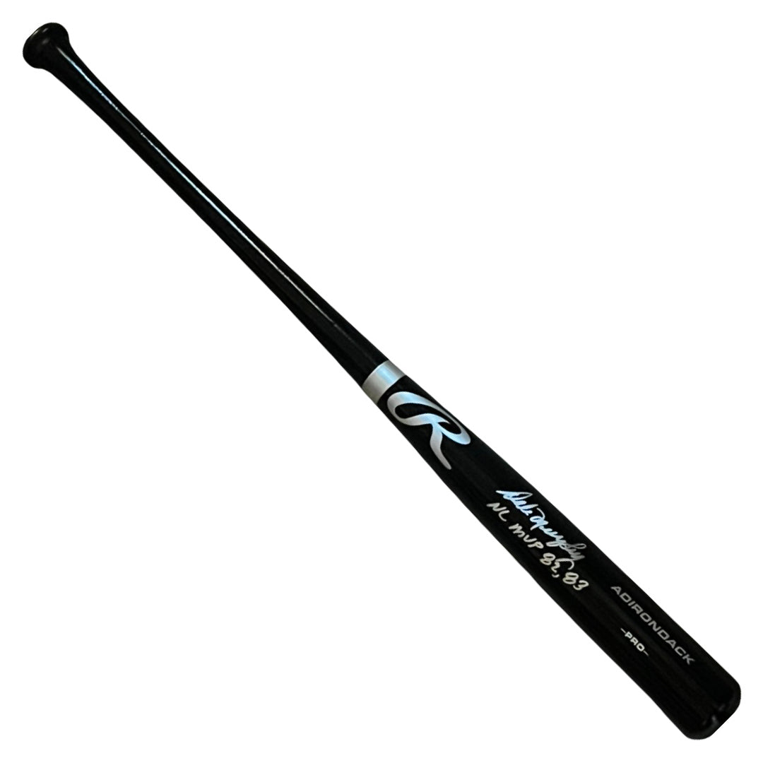 Dale Murphy Signed NL MVP 82,83 Inscription Rawlings Black Baseball Bat (Beckett)