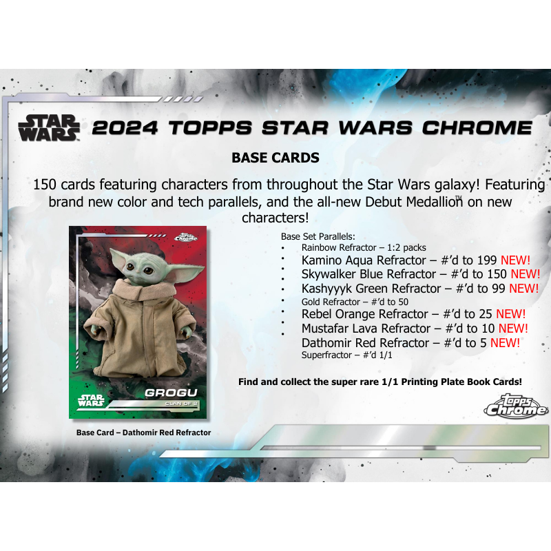 2024 Topps Star Wars Chrome Hobby Box