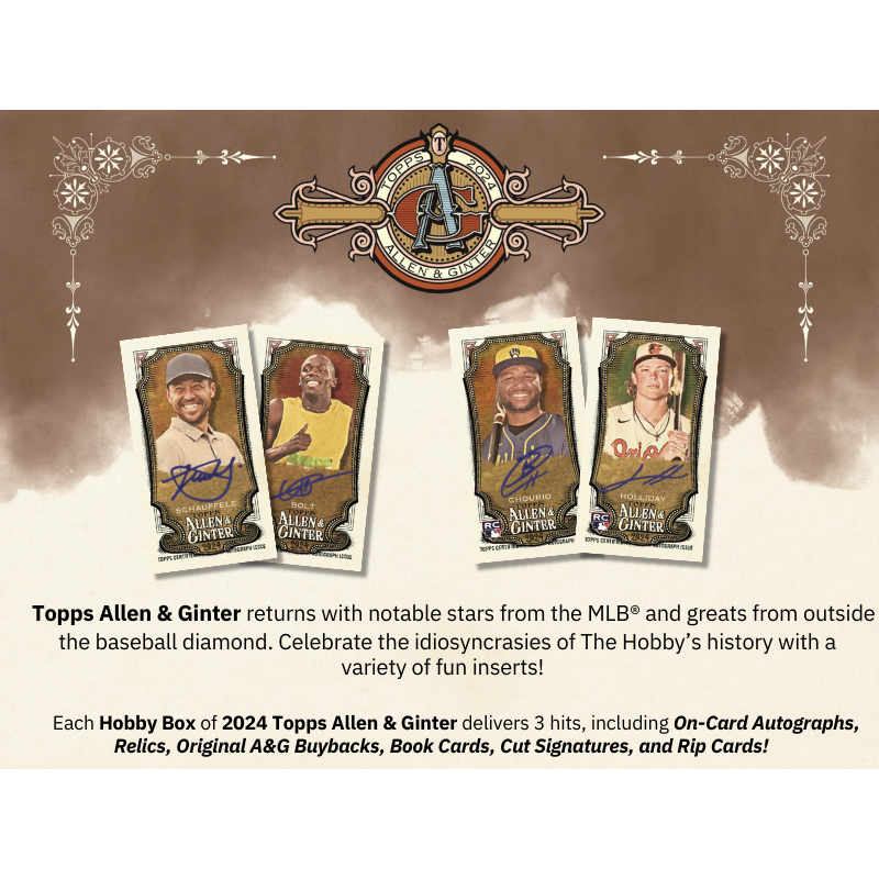 2024 Topps Allen and Ginter Baseball Hobby Box
