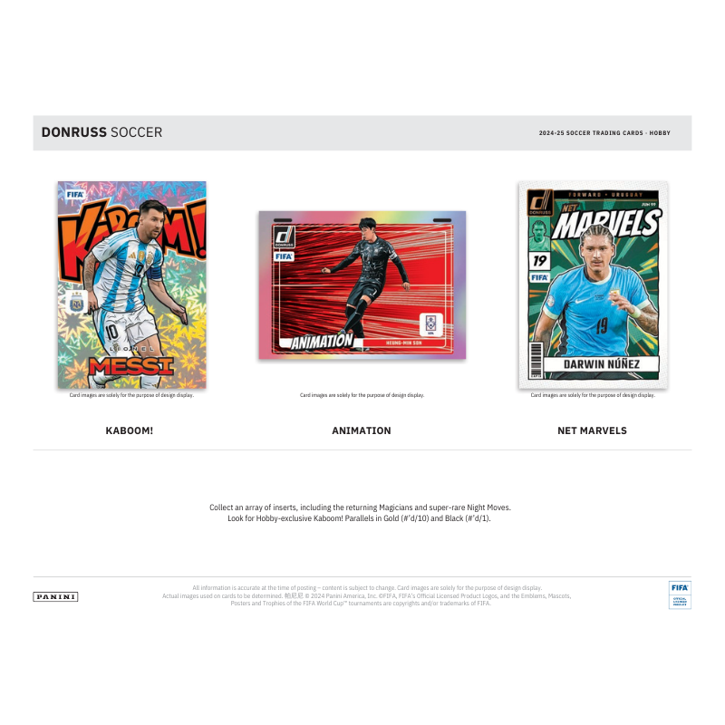 2024/25 Panini Donruss Soccer Hobby Box