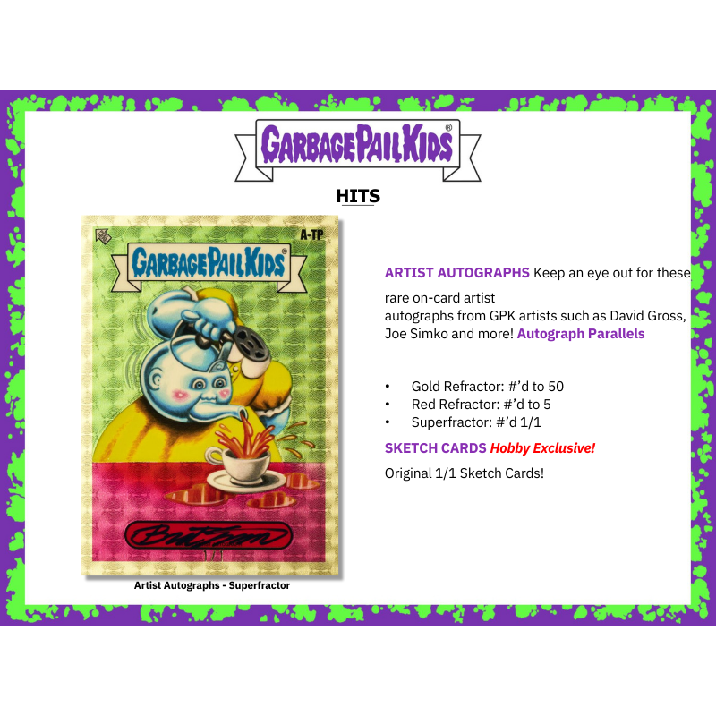 2024 Topps Garbage Pail Kids Chrome Hobby Box