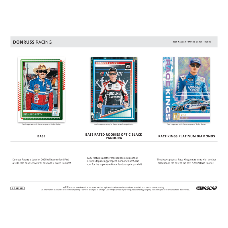 2025 Panini Donruss Racing Hobby Box