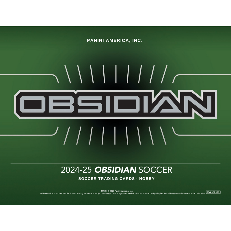 2024/25 Panini Obsidian Soccer Hobby Box