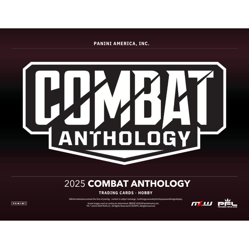 2025 Panini Combat Anthology Hobby Box