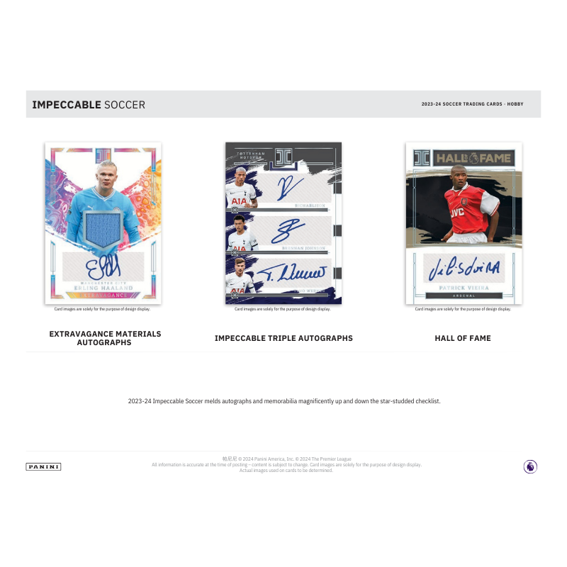 2023/24 Panini Impeccable Soccer Hobby Box