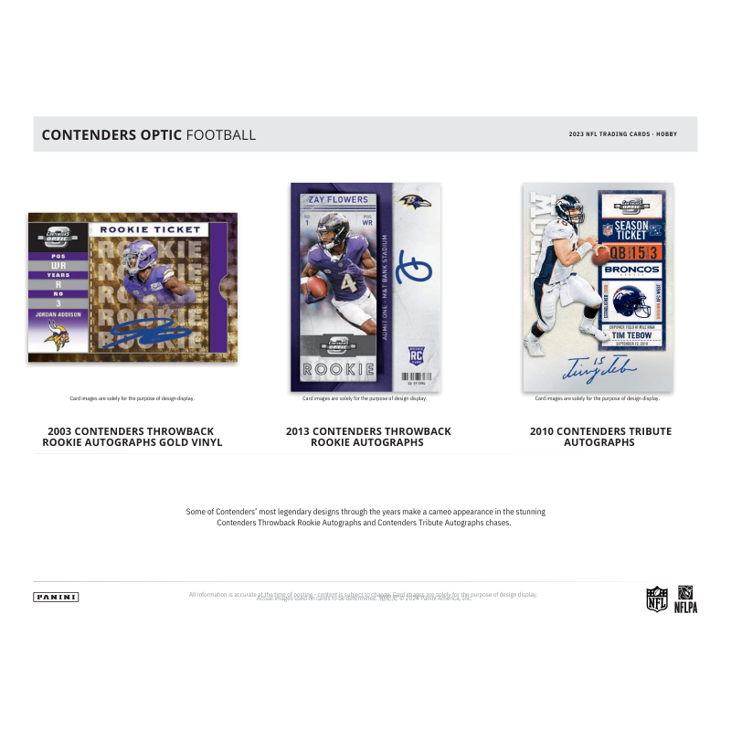 2023 Panini Contenders Optic Football Hobby Box