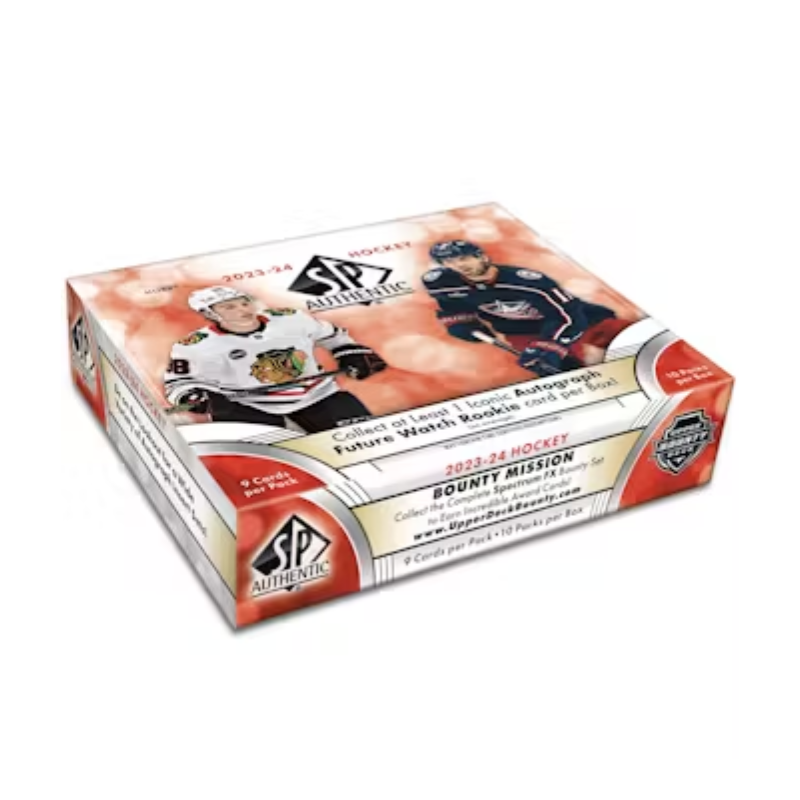 2023/24 Upper Deck SP Authentic Hockey Hobby Box