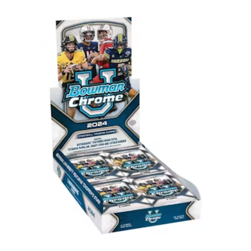 2024 Bowman University Chrome Football Hobby Box