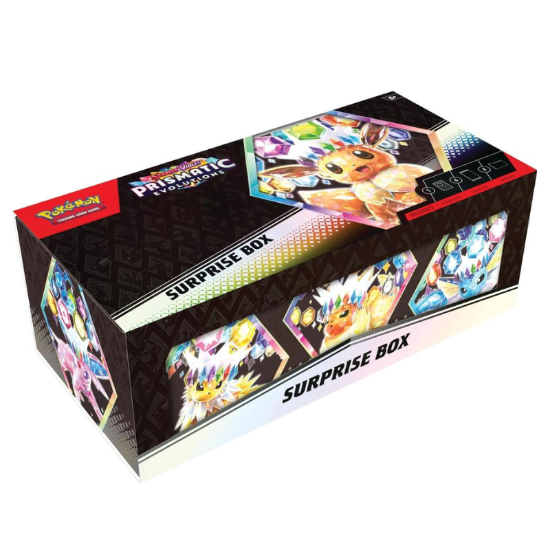 Pokémon Scarlet & Violet 8.5 Prismatic Evolutions Surprise Box