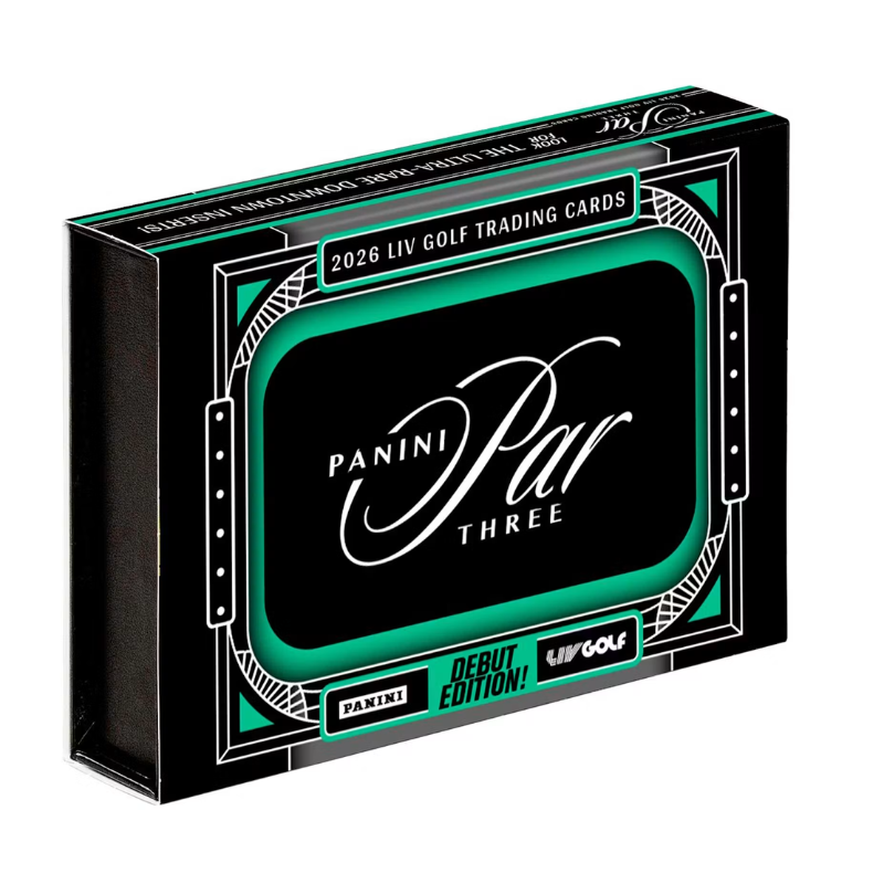 2026 Panini Par Three LIV Golf Hobby 10 Box Case