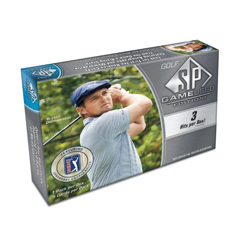 2021 Upper Deck SP Game Used Golf Hobby Box