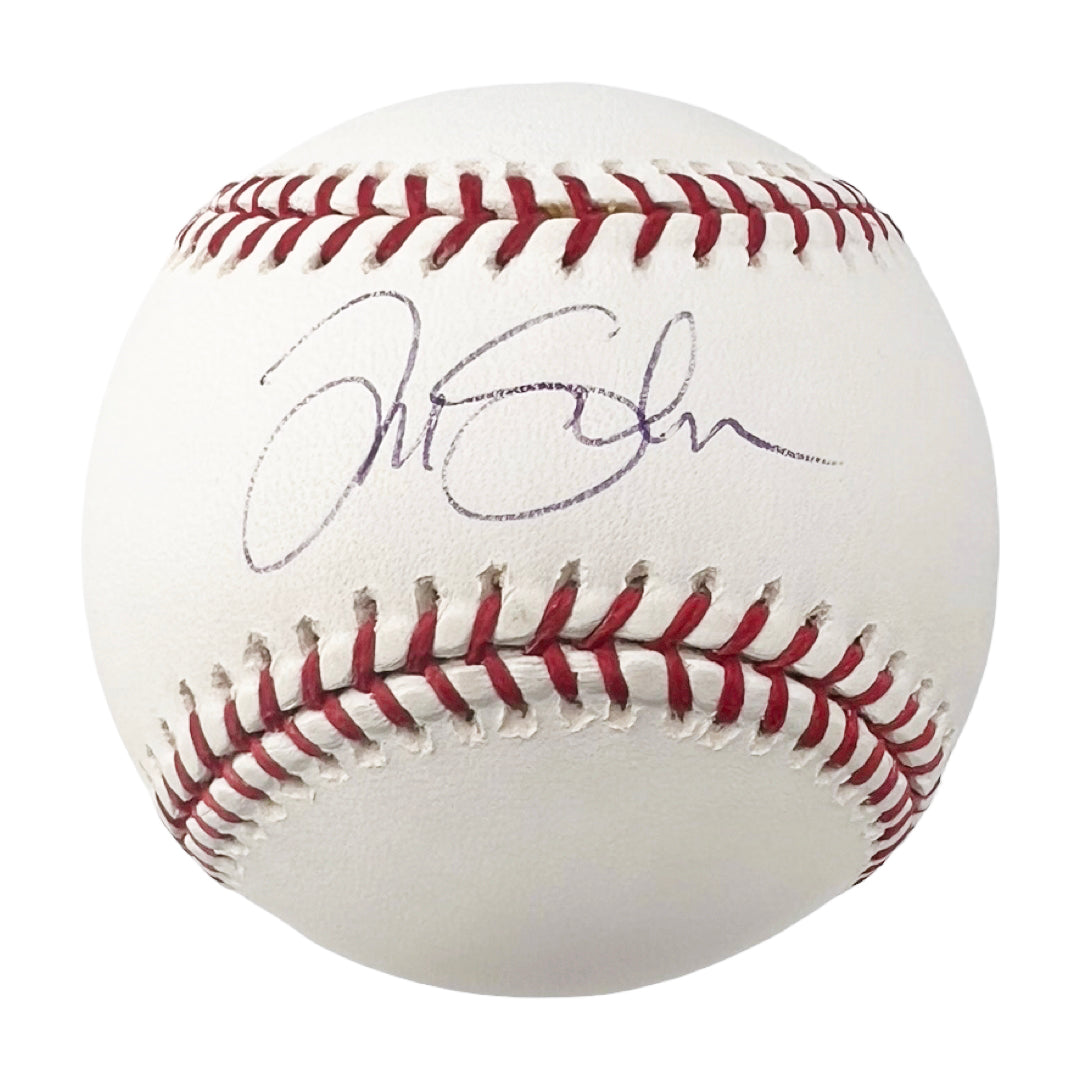 Tim Salmon Signed Rawlings Official Major League Baseball (JSA)