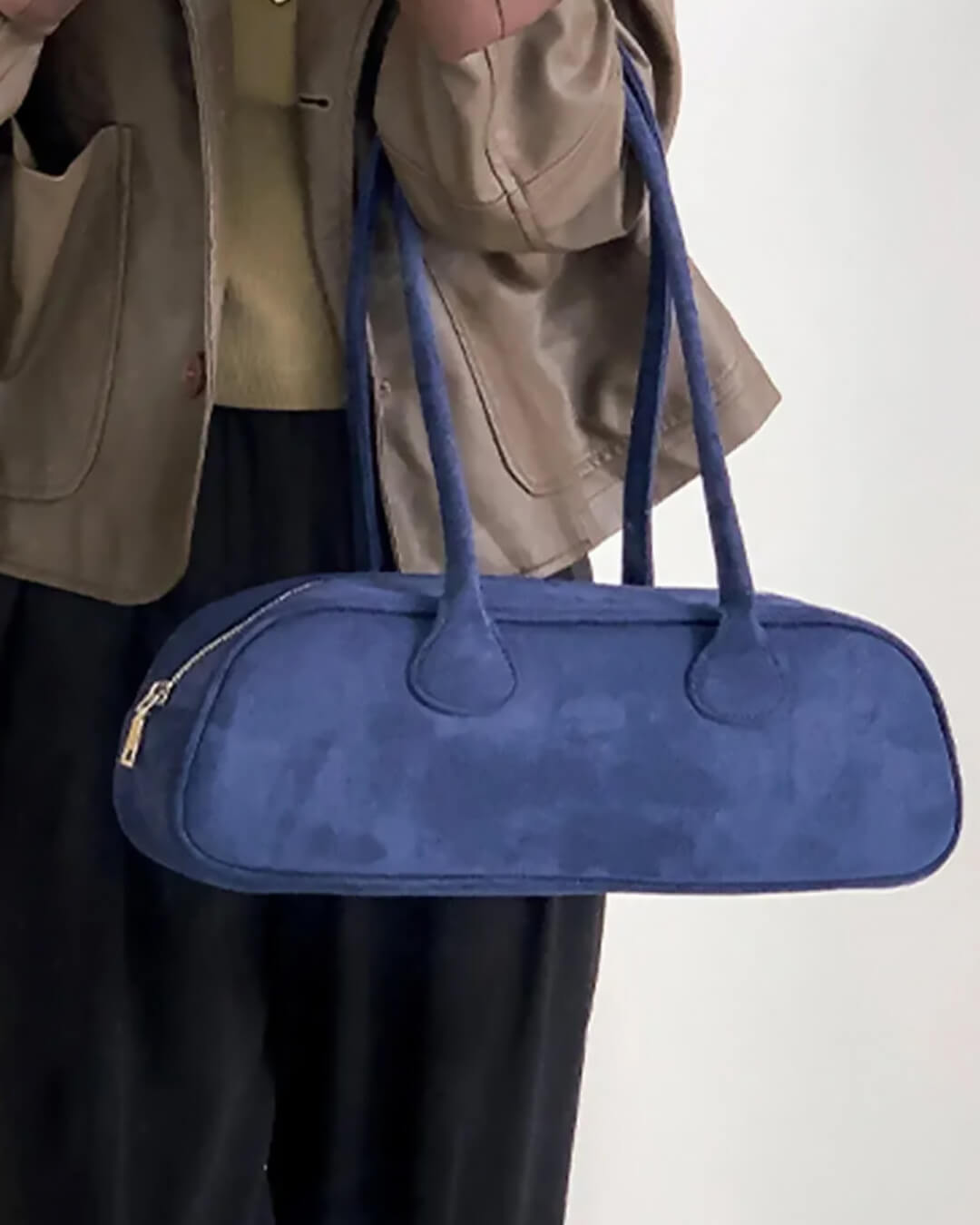 Aveline Vegan Suede Bag
