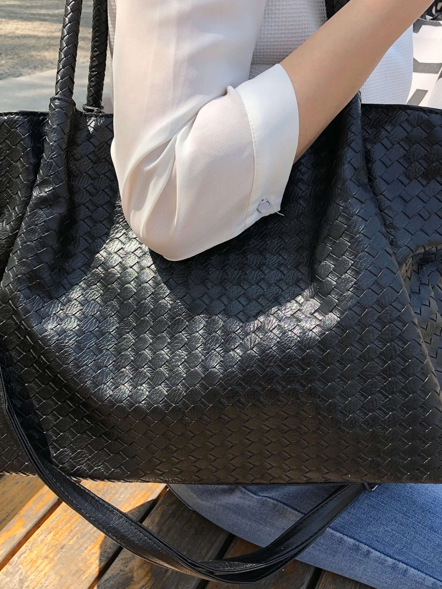 Natalie Woven Bag XL