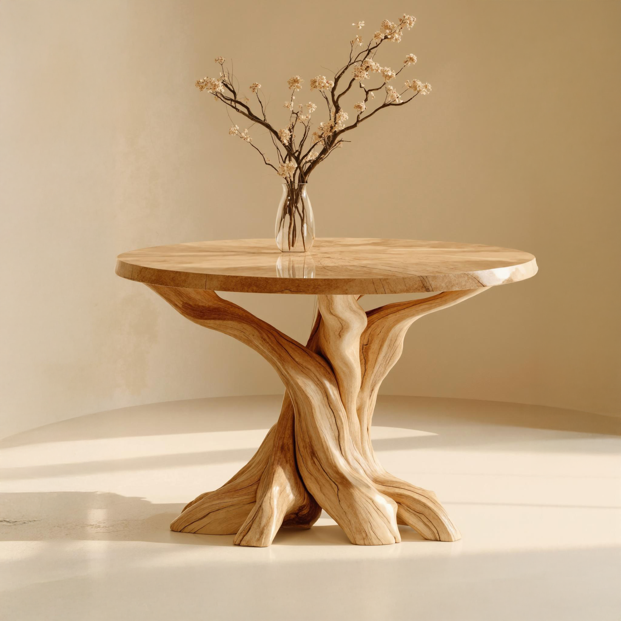 Minimalist Wood End Table For Modern Living Spaces