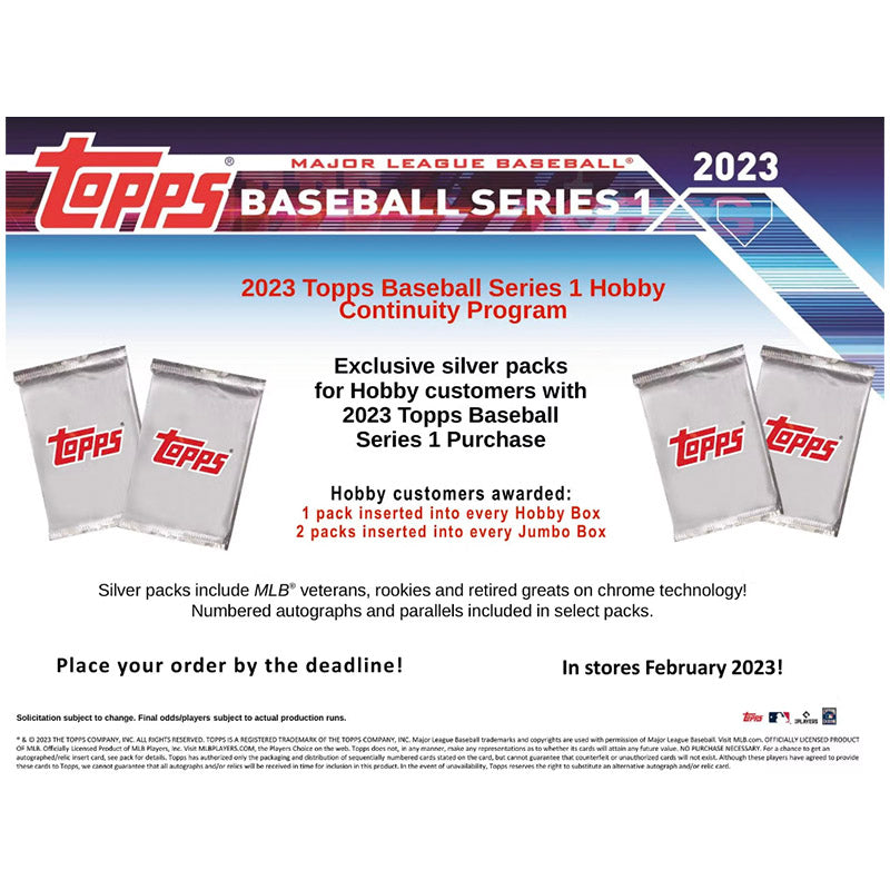 2023 Topps Series 1 Baseball Hobby Box