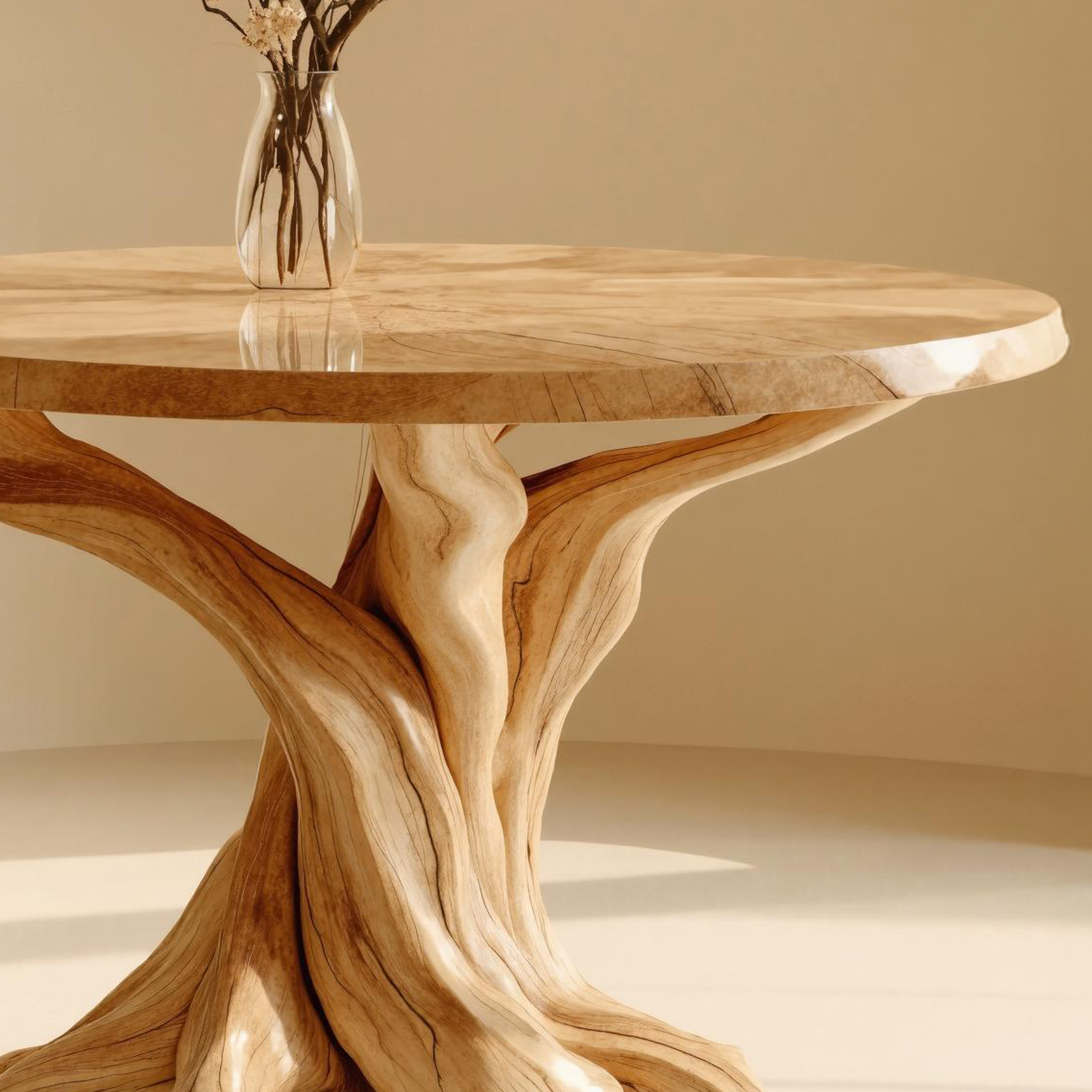 Minimalist Wood End Table For Modern Living Spaces