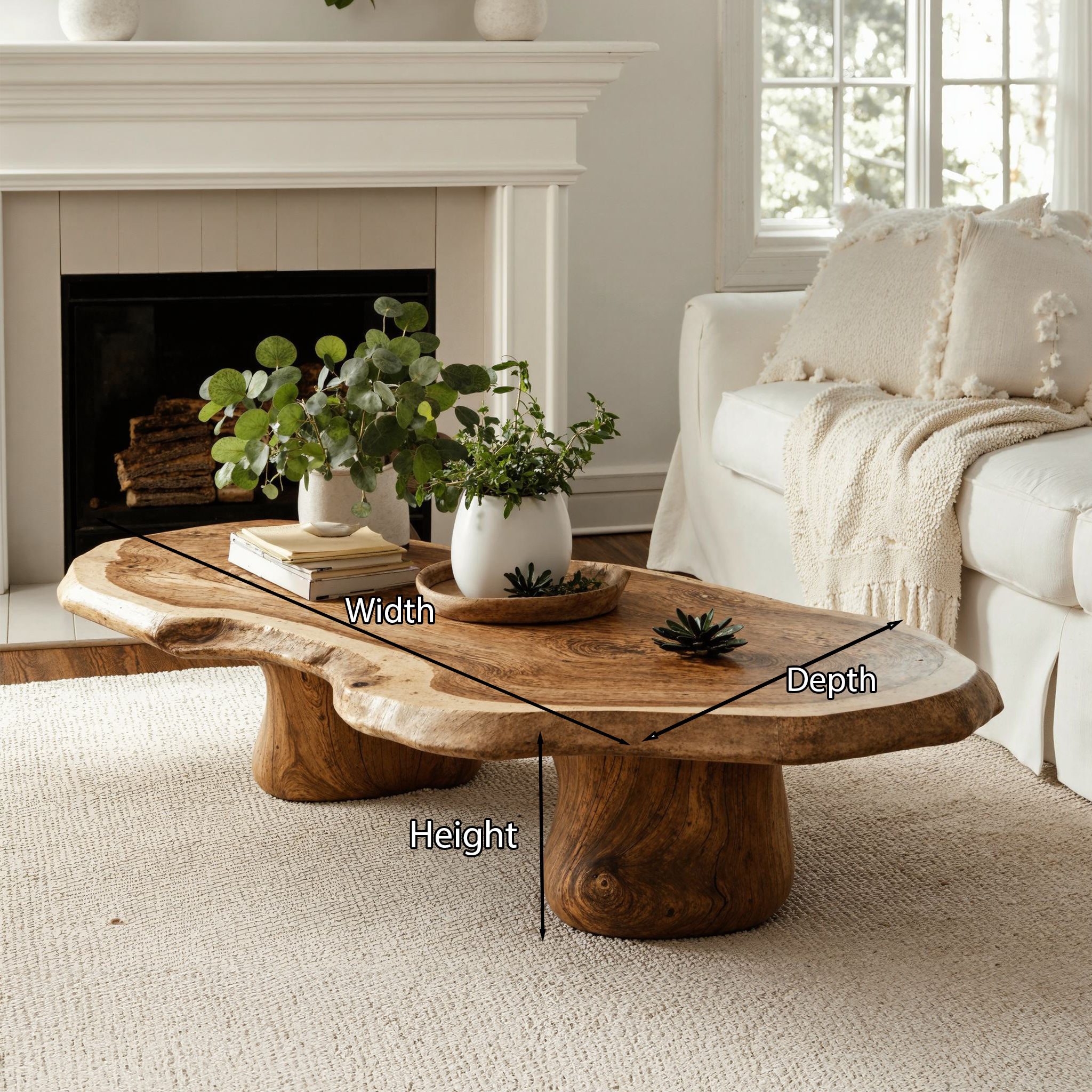 Modern Wood Coffee Table