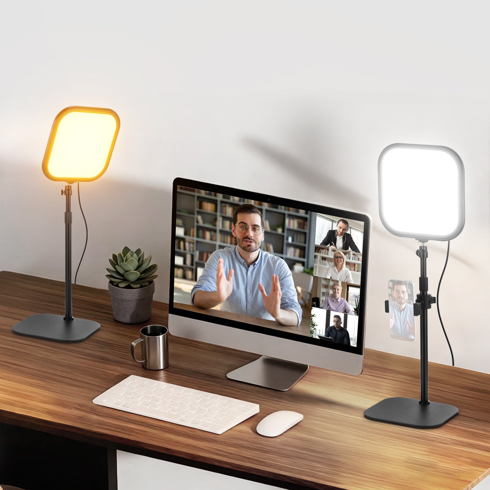 NEEWER BASICS L220 15W 10.8" Bi Color Desk Light
