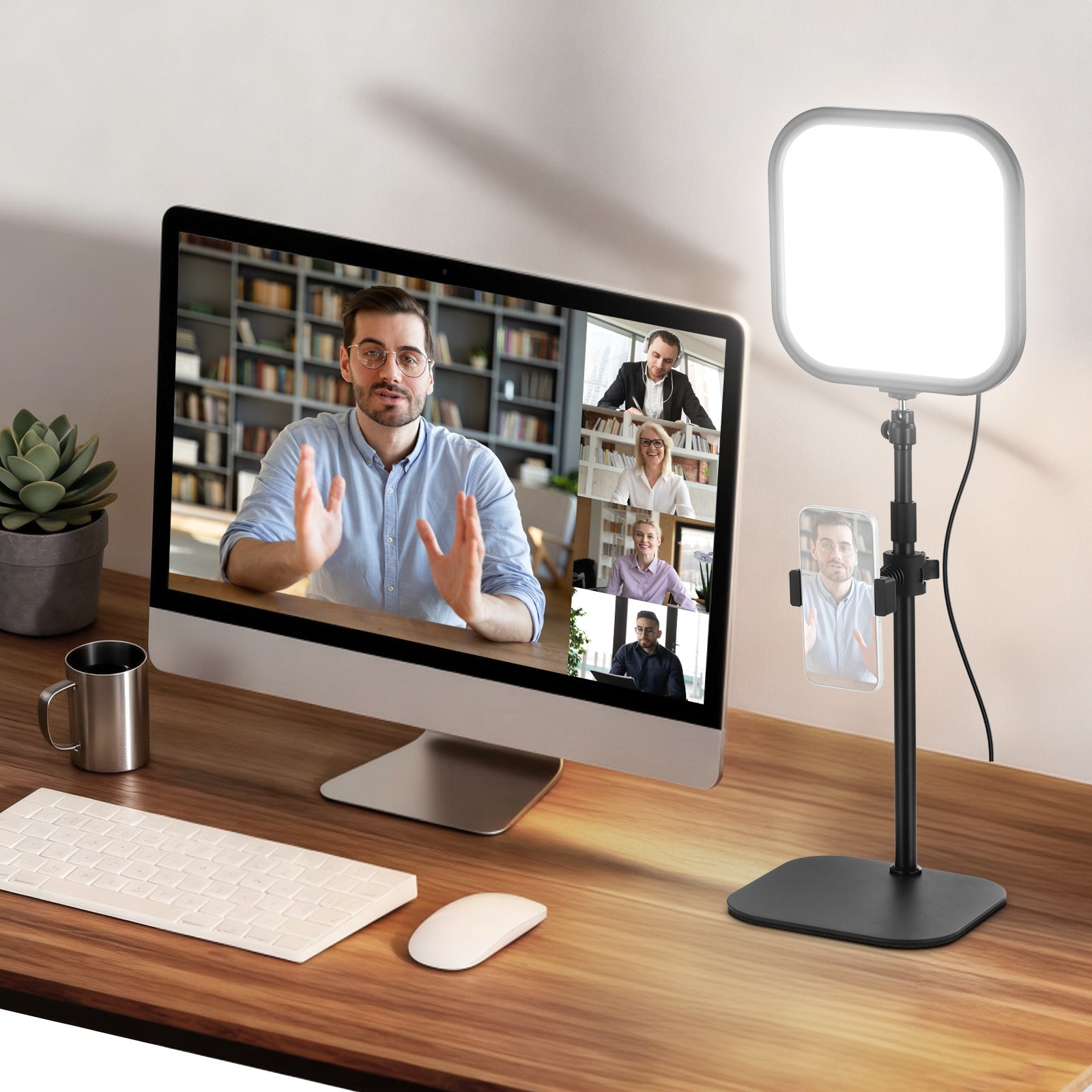NEEWER BASICS L220 15W 10.8" Bi Color Desk Light